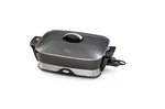 Big Sale Presto 16-INCH Electric Foldaway Nonstick Skillet Glass Lid Black. Fixed Price $71.99.