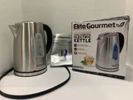Elite Platinum EKT1271 1.7L Cordless Electric Kettle Stainless Steel New Open Bx. Fixed Price $23.99.