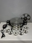 Regal Ware Kitchen Nutrition 12" Oil Core Electric Skillet K7285 T304 Stainless. Fixed Price $79.99.