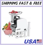Electric Meat Grinder, 2300W Max, Heavy Duty Sausage Stuffer With Blades. Fixed Price $82.99.