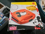 Disney Mickey Mouse Sandwich Maker - Dual For Kitchen. Fixed Price $34.99.