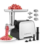 Cheffano AZ-MG090C Electric Meat Grinder 3000W Stainless Steel W/ Attachments. Fixed Price $45.00.