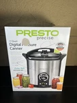 Presto Precise 17 Quart Digital Pressure Canner 02152 Electric Canning Cooker. Fixed Price $379.99.