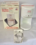 Sunbeam Shot Water Dispenser 3211 Read Open Box Tested Works Usa 1991 16OZ. Fixed Price $75.00.