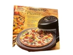 Presto Pizzazz Oven 03433 Rotating Tray Tested Works Great W/ Box & Cutter. Fixed Price $50.99.