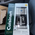 New Cuisinart 14-CUPS Automatic Drip Coffee Maker, Stainless Steel (DCC-3200P1). Fixed Price $45.00.