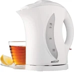 Brentwood Appliances 1.7L Cordless Plastic Tea Kettle KT-1617. Fixed Price $39.99.