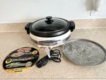 Zojirushi EP-RAC50 Gourmet Electric Skillet Grill Steamer 1350W White. Fixed Price $59.46.