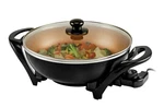 Eco + Chef Electric Wok Copper Series. Fixed Price $61.00.