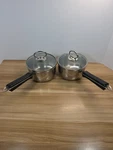 2 Piece Lagostina Saucepan Pot With Lid Lagoseal Italy. Fixed Price $24.99.
