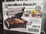 Hamilton Beach 25361 Searing Contact Grill - Silver. Fixed Price $75.00.