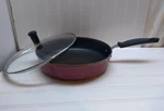Wear-ever 10" Skillet Chicken Fryer Aluminum Non-stick Saute Pot & Lid Wearever. Fixed Price $47.99.