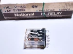 1X HL2-AC6V Matsushita Sds Relais Plug-in Power Relay 6VAC 10A 250VAC Dpdt 8-PIN. Fixed Price $22.00.