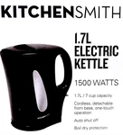 Kitchensmith By Bella 1.7L Electric Kettle Auto Shut Off 1500 Tea Water Heat. Fixed Price $42.58.