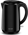 Stainless Steel Double Wall Electric Kettle Water Heater For Tea Coffee W/auto. Fixed Price $52.99.