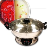 Sonya Shabu Hot Pot Electric Mongolian W/divider, 5L. Fixed Price $45.99.