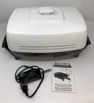 West Bend 72622-001 Electric Skillet 1300W Nonstick W/ Lid Probe Manual Usa. Fixed Price $12.95.