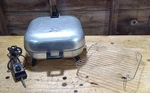 Vintage Sunbeam Electric Frying Pan Skillet Fp-c W/ Broiler Dome Lid. Fixed Price $59.99.