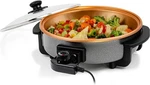 12 Inch Electric Skillet And Frying Pan With Nonstick Coating, 1400W Power. Fixed Price $35.36.