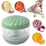 Portable Hand-powered Garlic Mincer, Mini Manual Food Chopper For Small Kitchen. Fixed Price $8.72.