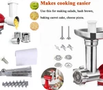 Food Meat Grinder&tomato Jams Attachment&slicer For Kitchenaid Ksmmga. Fixed Price $65.29.