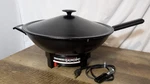 Vtg West Bend 6 Quart Electric Wok - W/cord Model 79110 Tested/works!. Fixed Price $18.40.