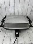 Lektro Electric Skillet Works West Bend Tested Clean No Tray Miracle Maid 13669. Fixed Price $59.99.