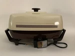 Vintage West Bend Electric Skillet 14"X10" Model 72106 Sensa-temp Control Works. Fixed Price $29.00.