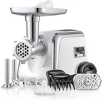 Meat Grinder Heavy Duty, 3000W Max Ultra Powerful, 5 1 Multifunction (stack). Fixed Price $99.99.