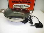 12" Electric Non-stick Skillet ES0300-B01. Fixed Price $44.95.