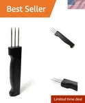 Stainless Steel Pricker - 3 Prongs, 5.5 Inch For Perfect Sausages. Fixed Price $16.99.
