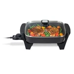 Proctor Silex Electric Skillet With Lid, 116 Sq. In. Nonstick Cooking Surface.... Fixed Price $57.54.