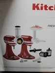 Kitchenaid Stand Mixer Attachments Model KSM2GSSA. Fixed Price $92.00.