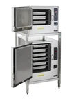 Cleveland Range Steamchef 3 & 6 Double Stacked Electric Convection Steamer. Fixed Price $27523.00.