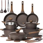 26PCS Pots And Pans Set Non Stick, Cookware Induction. Fixed Price $186.99.