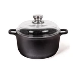 Berghoff Eurocast 11" Nonstick Stock Pot 7QT., Glass Lid With Built-in Strain.... Fixed Price $293.63.