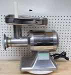 Nice Used Working Omcan Mod. FTS12 Meat Mincer Grinder W/ Plunger - Italy. Fixed Price $599.99.