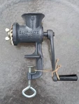 Antique Rite 2 Hand Crank Meat Grinder Food Chopper Sausage Hamburger. Fixed Price $11.99.