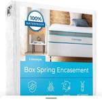 2 Linenspa King Box Spring Covers Waterproof Zippered. Fixed Price $20.00.