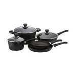 Scanpan Classic 8 Piece Cookware Set,black Non Induction -. Fixed Price $443.41.