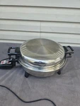 Regal Ware Kitchen Nutrition 12" Oil Core Electric Skillet Stainless 012OCU Usa. Fixed Price $86.70.