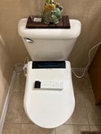 Electric Bidet Smart Toilet Seat- Elongated With Remote Control. Fixed Price $169.00.