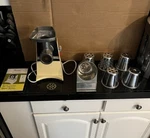 Vintage Sears Hostess Center Meat Grinder & Salad Cutter - Model # 40082601. Fixed Price $25.00.