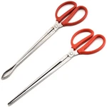 Crab Set Of 2 Multi-function Clip Scissor Tongs, Anti-slip Clamp, 15-.... Fixed Price $16.49.