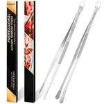 Gutsdoor 2PCS Kitchen Tweezers Stainless Food Tongs Chef 12 Inch Twe.... Fixed Price $17.16.