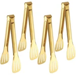 Iaxsee 4 Pcs Serving Tongs Gold 9 Inch Utensils Stainless. Fixed Price $21.33.