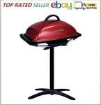 George Foreman 12-SERVING Indoor/outdoor Rectangular Electric Grill, Red, Gfo.... Fixed Price $167.20.