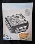 Disney 100 Years Mickey & Friends Waffle Maker New 4 Slice. Fixed Price $47.99.