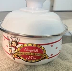 125 Years Enamel Saucepan Pot Lid Gibson 1991 Kids. Fixed Price $20.00.