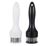 Meat Tenderizer Tool With Ultra Sharp Stainless Steel Needle White/black. Fixed Price $13.99.